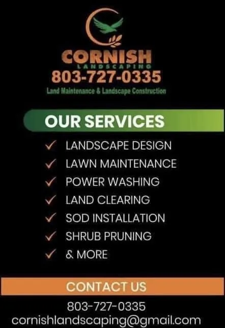 Expert landscape installation for beautiful yards in Columbia, SC by Cornish Landscaping