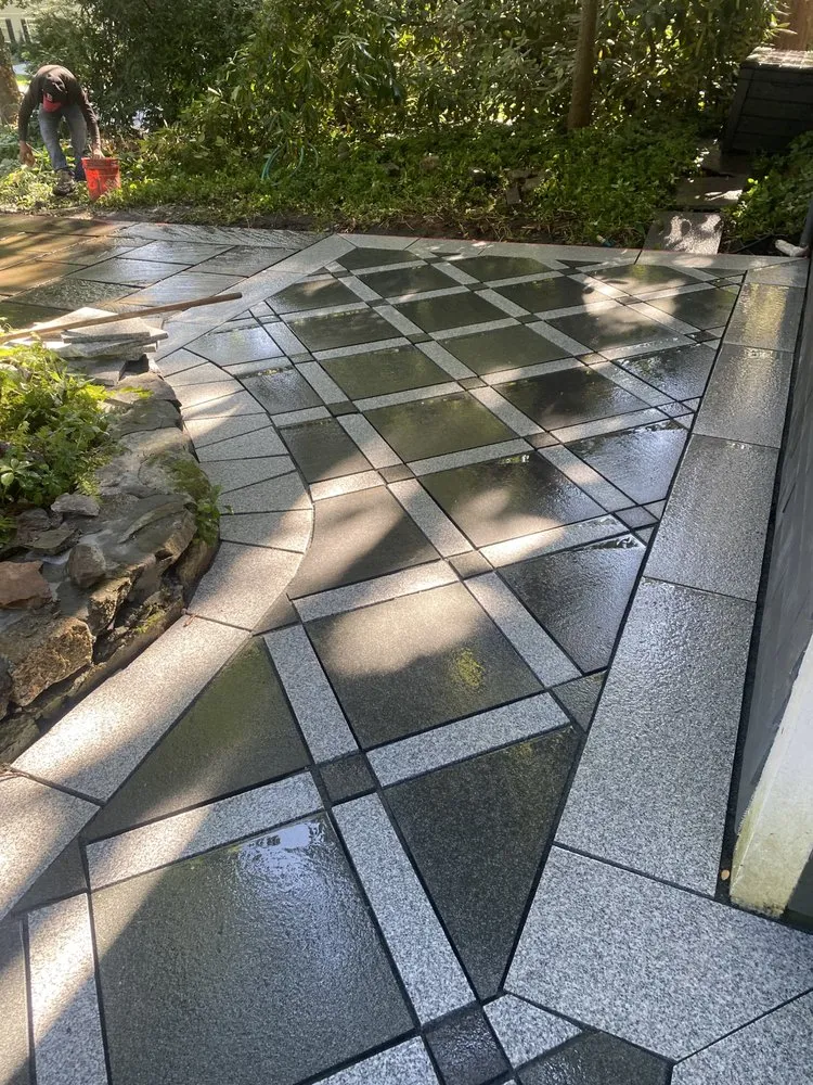 Expert landscape installation in Framingham, MA by Corona and Sons Landscaping
