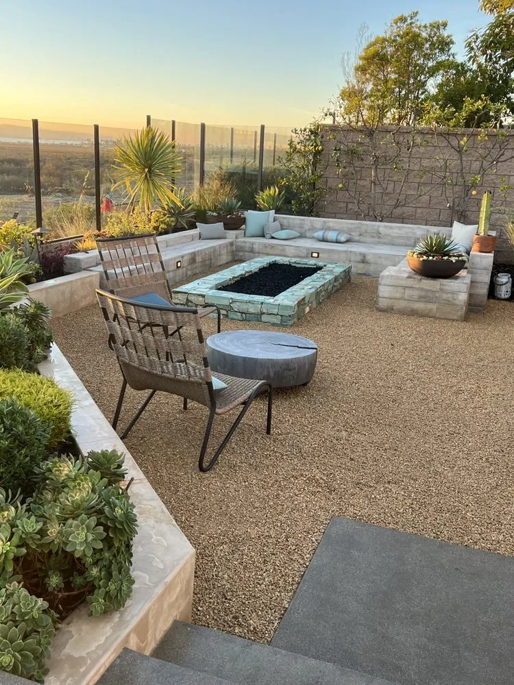 Trusted outdoor landscaping with custom design in Newport Beach, CA by Corona Landscaping and Design