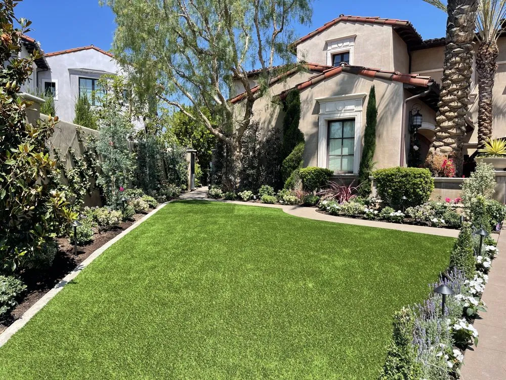 Top-rated lawn mowing service in Newport Beach, CA by Corona Landscaping and Design