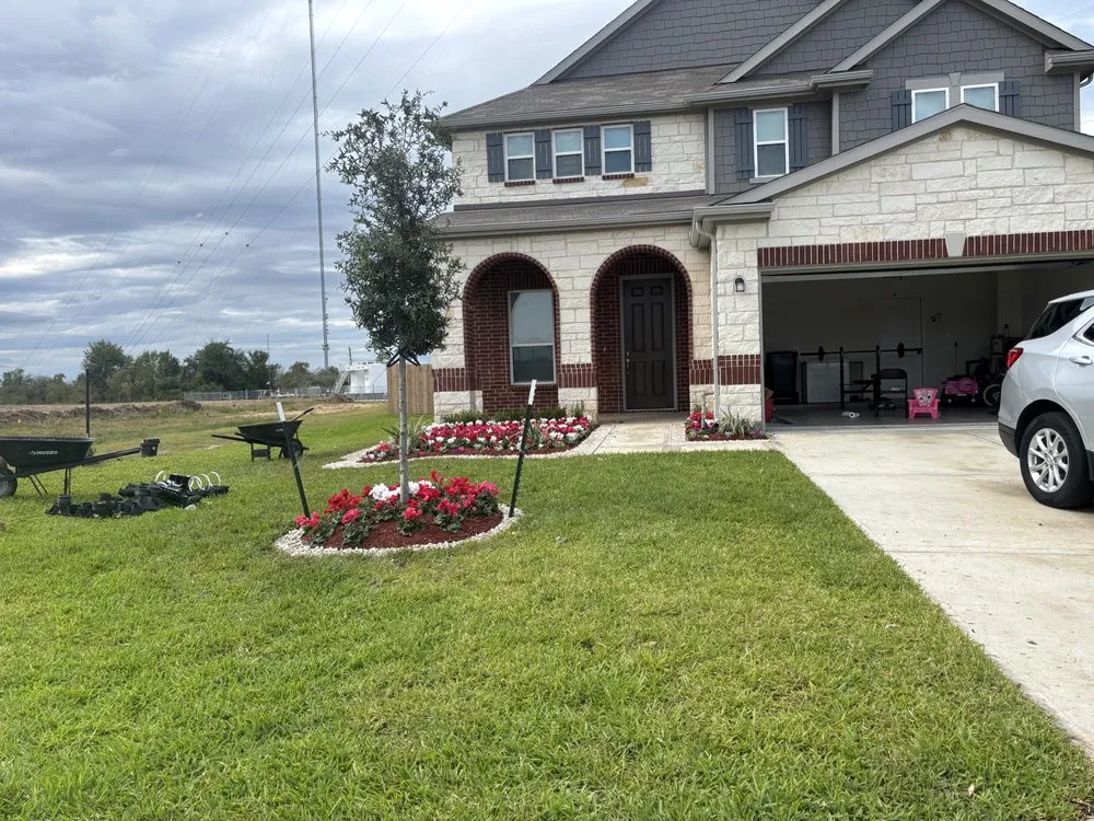 Professional garden landscaping for beautiful yards across Houston, TX - Corona Landscaping