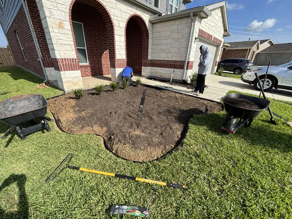 Expert yard cleanup service for residential properties across Houston, TX - Corona Landscaping