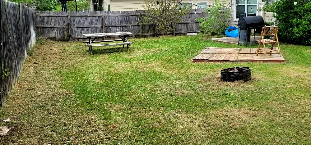 Professional yard cleanup service in Del Valle, TX by Corona Lawn Services