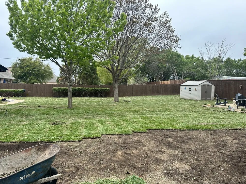 Expert lawn mowing service in Denton, TX by Coronado Landscaping