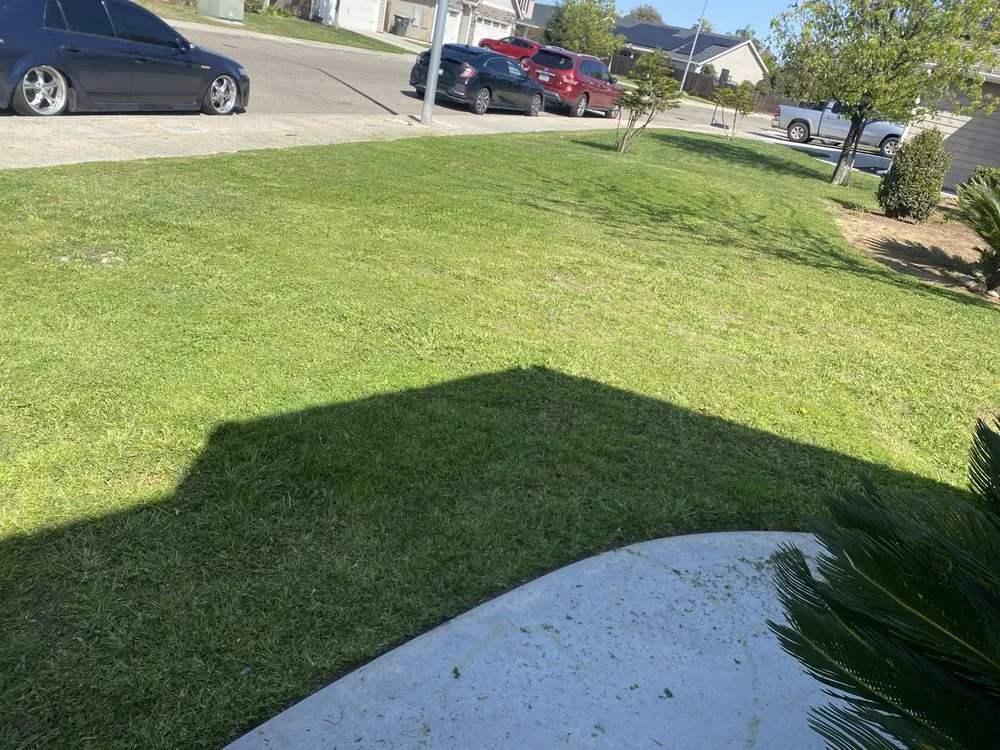 Custom residential landscaping with custom design in Fresno, CA by Corona's Greens Landscaping