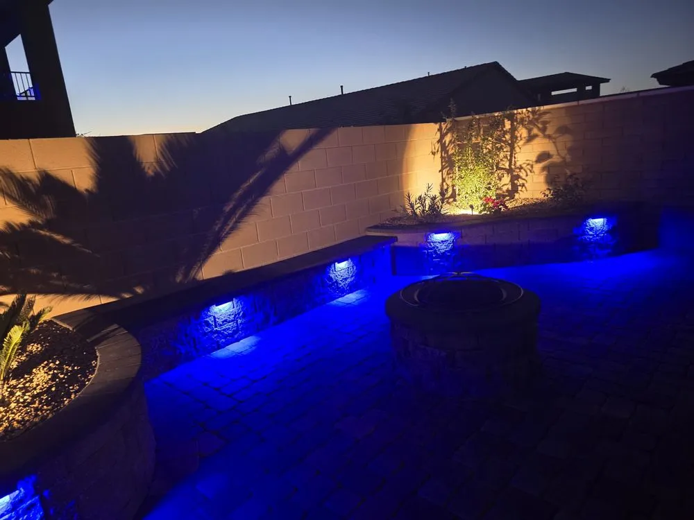 Local lawn mowing service for year-round maintenance in Henderson, NV by Corral Custom Landscaping