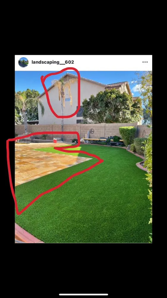 Affordable residential landscaping in Phoenix, AZ by Corrales Landscaping