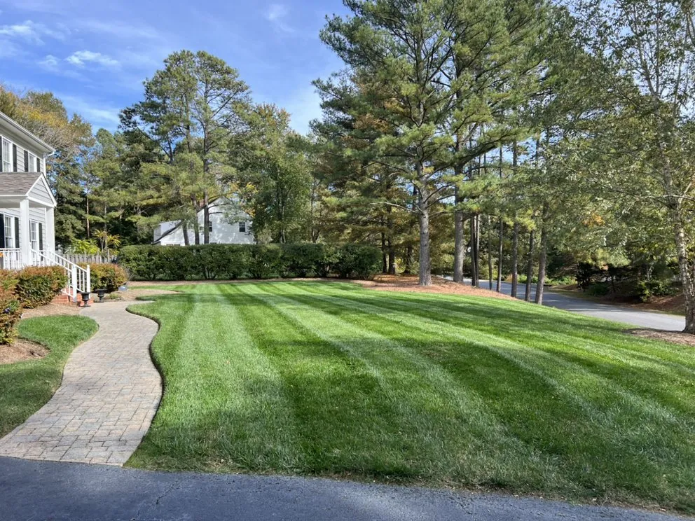 Custom lawn care service for year-round maintenance in Manakin Sabot, VA by Correa's Lawn Care