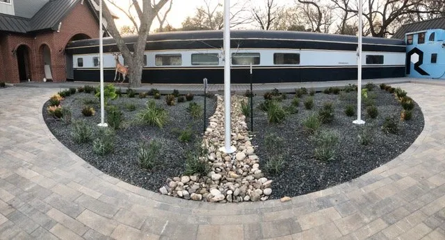 Affordable outdoor landscaping for residential properties in San Antonio, TX by Correct Cuts Landscape