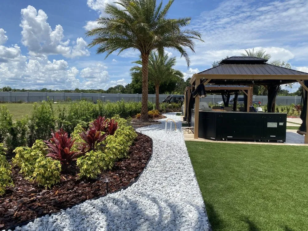 Professional landscape design in St. Cloud, FL - Corredor & Three Sons