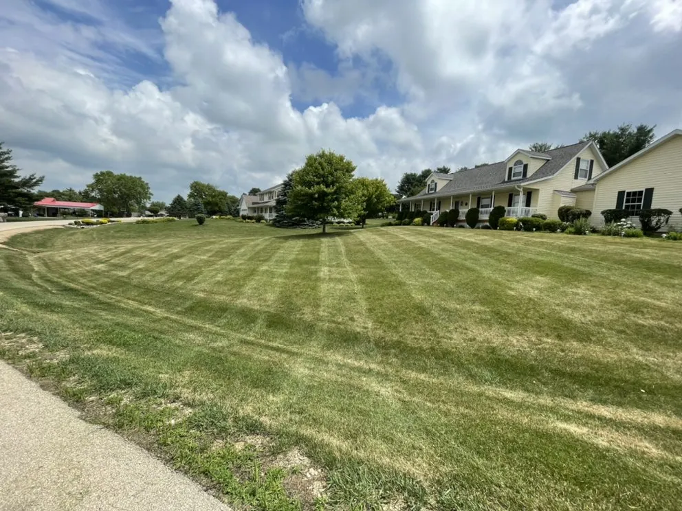 Expert landscape installation in Rochelle, IL by Cortes Lawn & Landscape