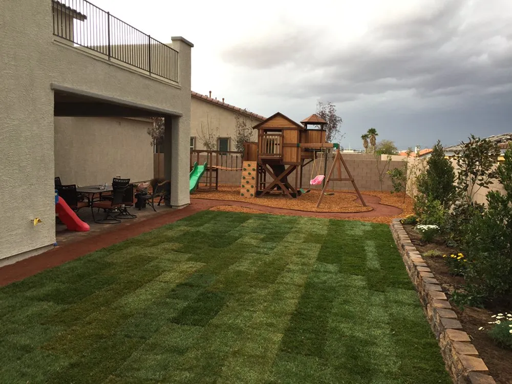 Affordable outdoor landscaping experts serving Las Vegas, NV - Cortez & J & A Lawn services