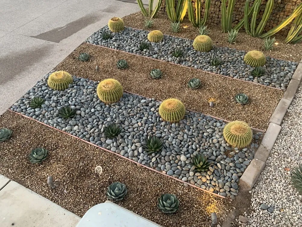 Custom landscape installation in Las Vegas, NV - Cortez & J & A Lawn services