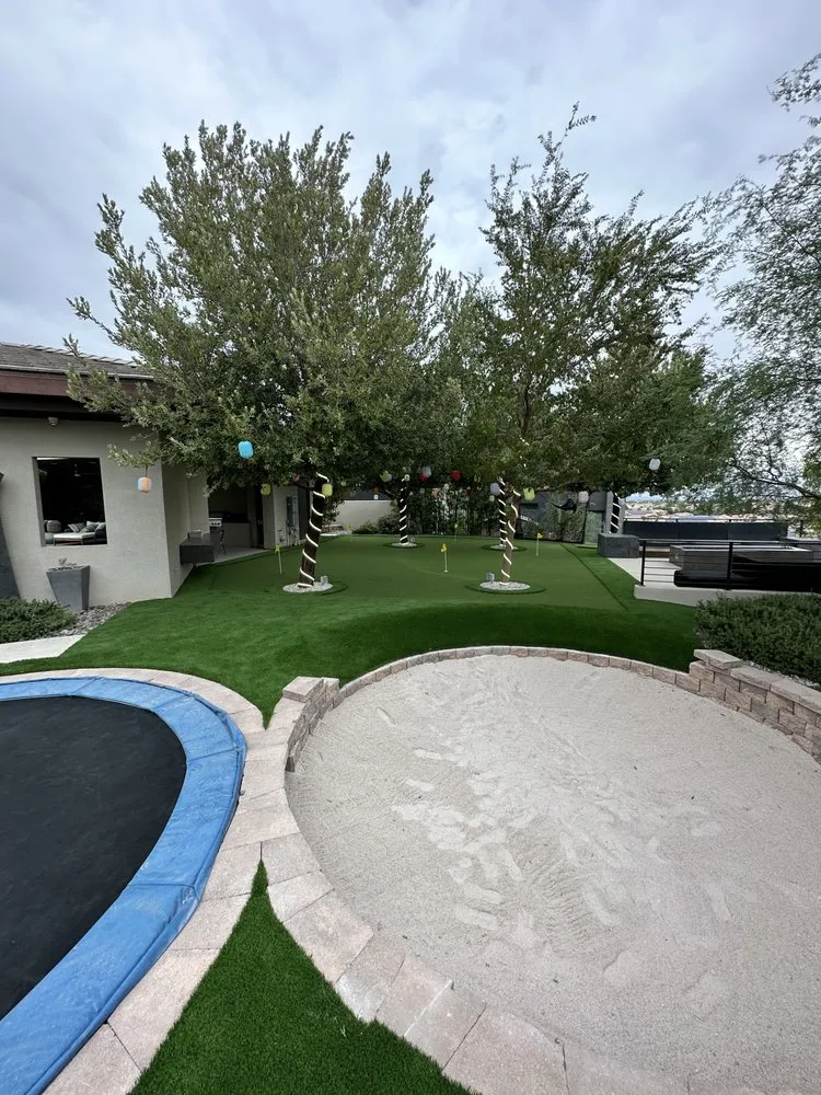 Affordable landscaping services for beautiful yards across Las Vegas, NV - Cortez & J & A Lawn services