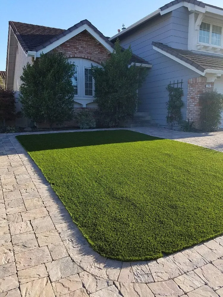 Custom lawn care service with custom design across San Jose, CA - Cortez Builders