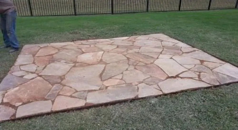 Affordable lawn mowing service with custom design in Mont Belvieu, TX by Cortez Complete Lawn Care