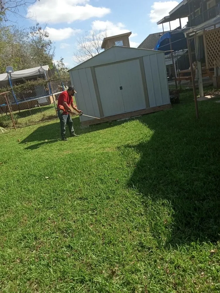 Professional landscape design in Donna, TX by Cortez landscaping and trash removal cleaning services