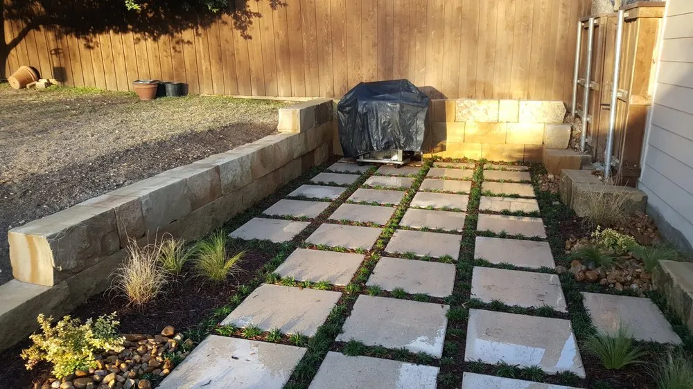 Custom landscape installation in Mesquite, TX - Cortez Landscaping Services