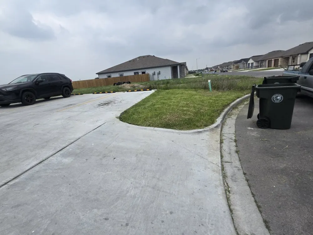 Professional landscape installation in Rio Hondo, TX by Cortez Lawn Services