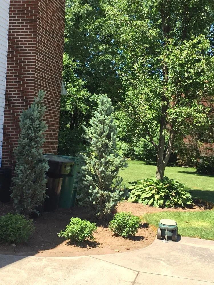 Custom outdoor landscaping with custom design across Mishawaka, IN - Cory's Curb Appeal