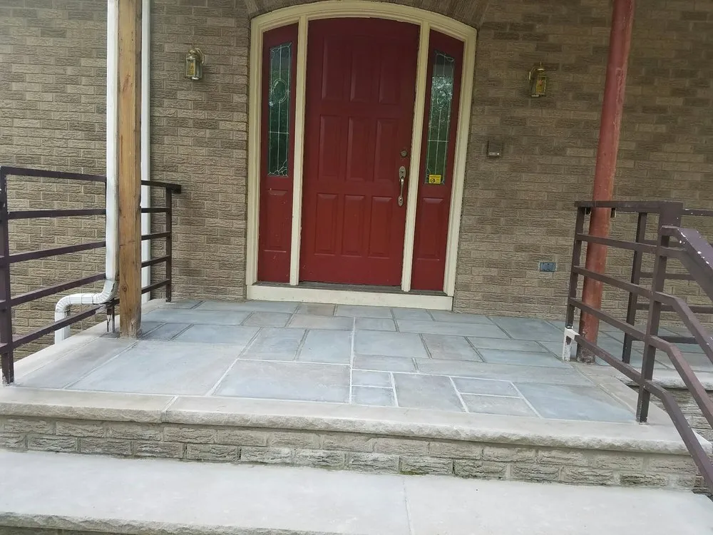 Custom lawn mowing service for residential properties in Cedar Knolls, NJ by Cosco Landscaping & Masonry