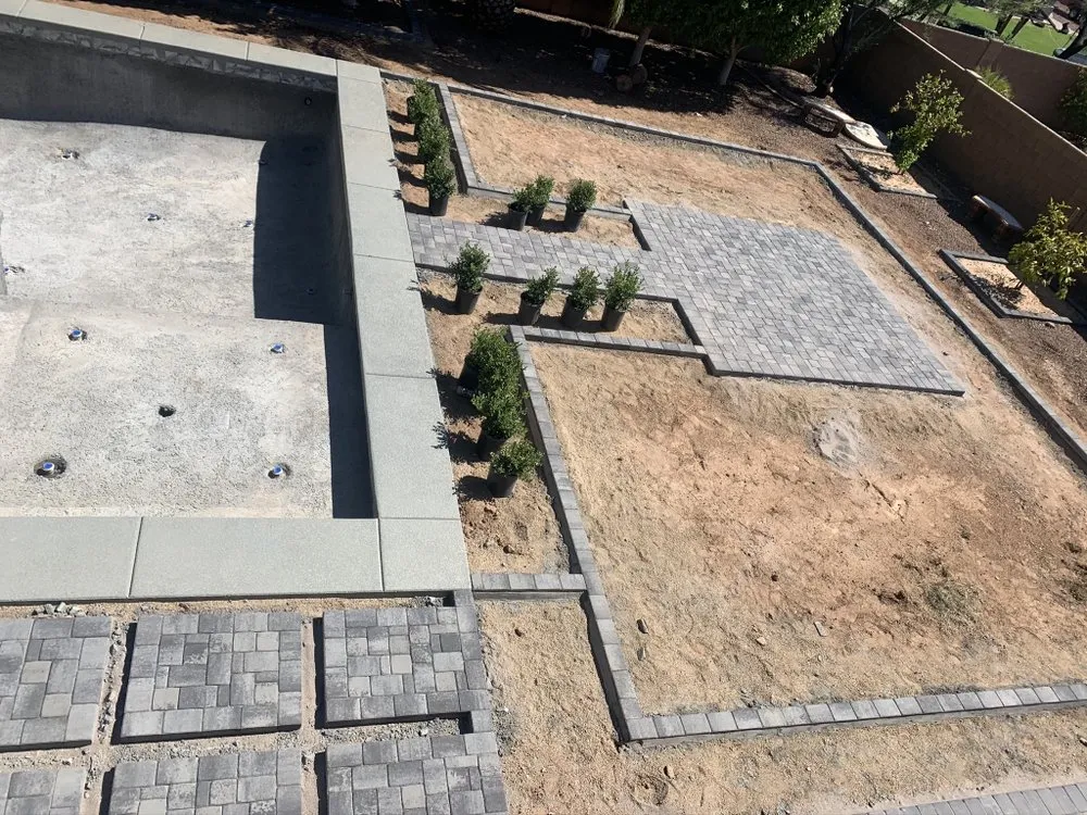 Expert yard maintenance for outdoor upgrades in Surprise, AZ by Cosio's Landscaping