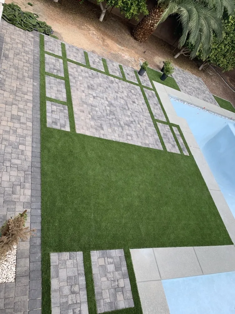 Top-rated lawn mowing service with custom design across Surprise, AZ - Cosio's Landscaping