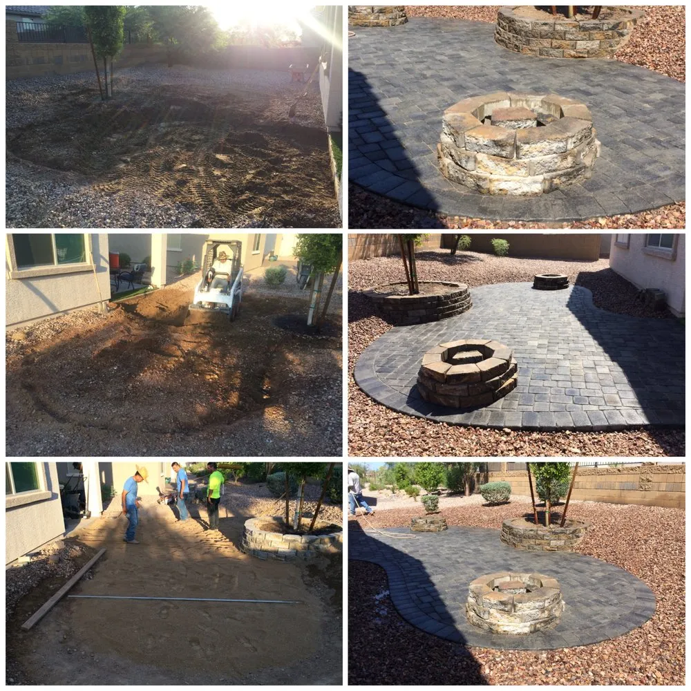 Reliable outdoor landscaping for homes in Buckeye, AZ by Cosnova Construction And Landscaping