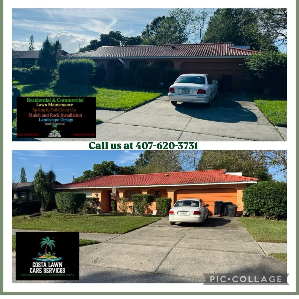 Top-rated residential landscaping near you in Aloma, FL by Costa Lawn Care Services