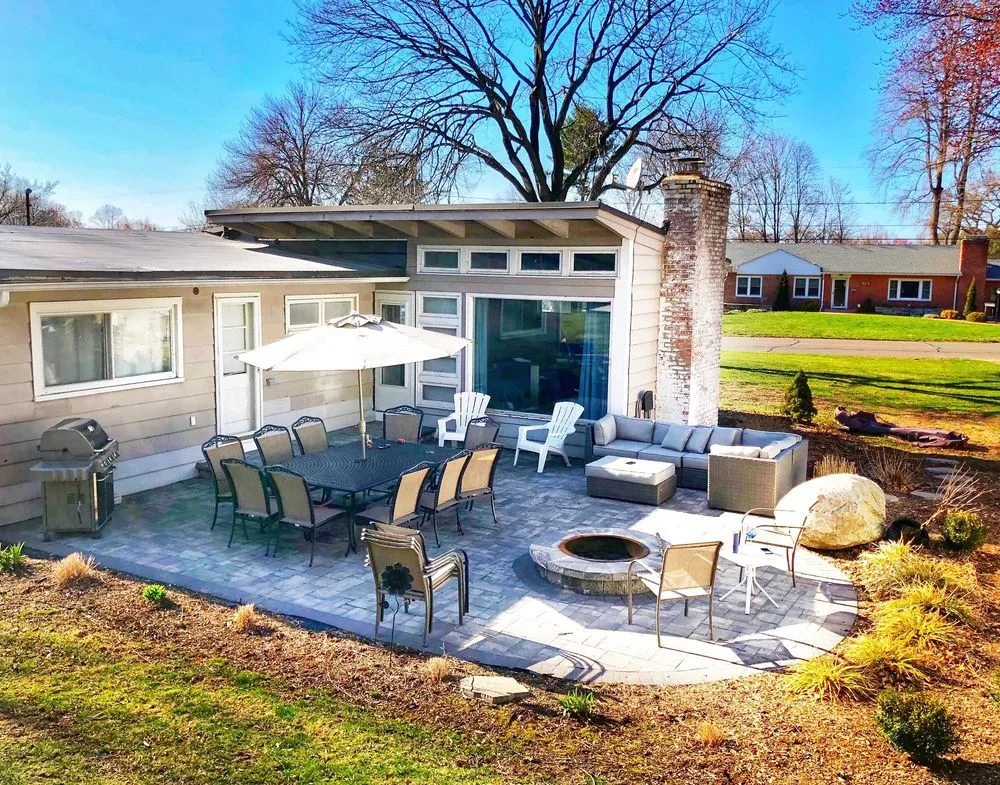 Local garden landscaping for year-round maintenance in Hartford, CT by Cote's Landscaping & Lawn Service