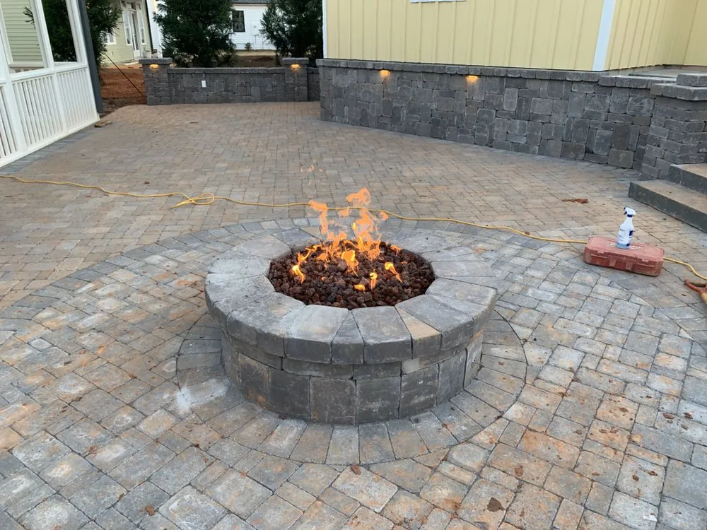 Custom landscaping services for homes in Walhalla, SC by Cothran Landscapes & Grading