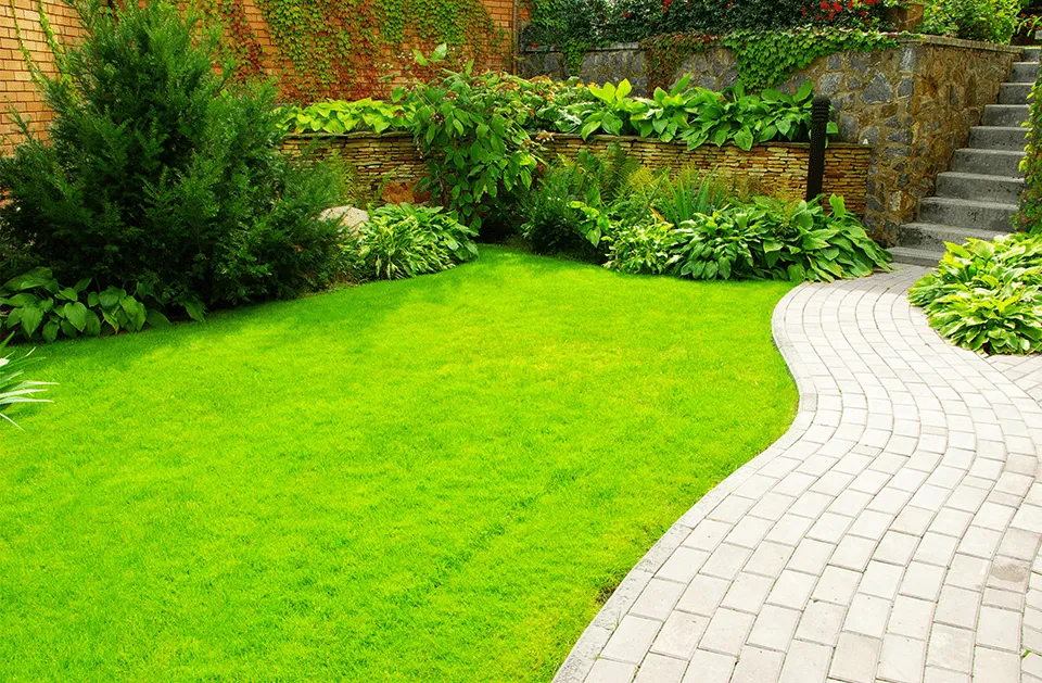 Custom landscape installation in Concord, NC - Coto Landscaping