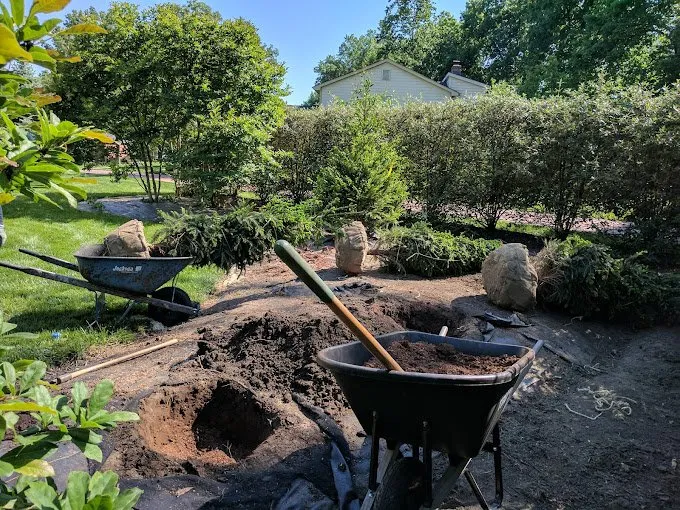 Local outdoor landscaping for residential properties in Cincinnati, OH by Cotras Tree Service & Landscaping