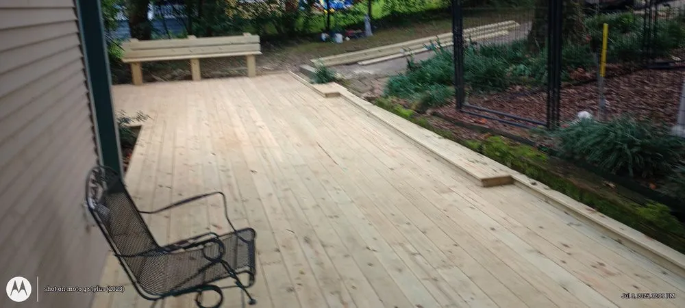 Local outdoor landscaping in Perryville, AR by Cotter Cabinets