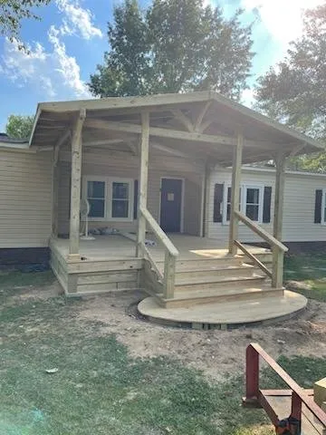 Local residential landscaping for year-round maintenance in Perryville, AR by Cotter Cabinets