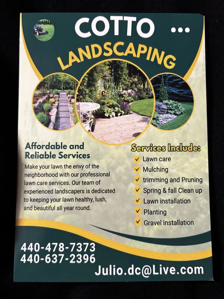 Top-rated lawn care service experts serving Painesville, OH - Cotto Landscaping