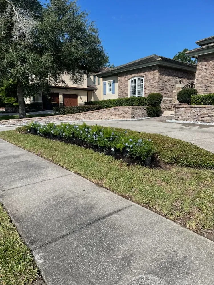 Custom landscape installation in Jacksonville, FL - Cotto Lawn Services