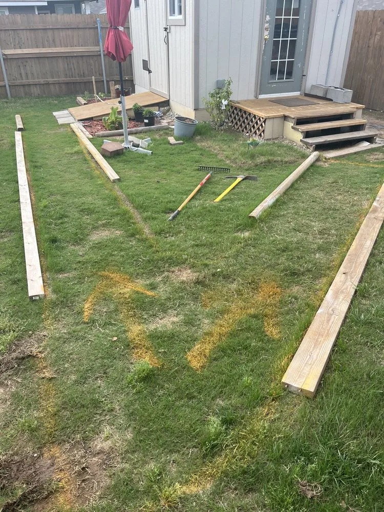 Professional landscape installation in Waco, TX - Cottonwood Landscaping