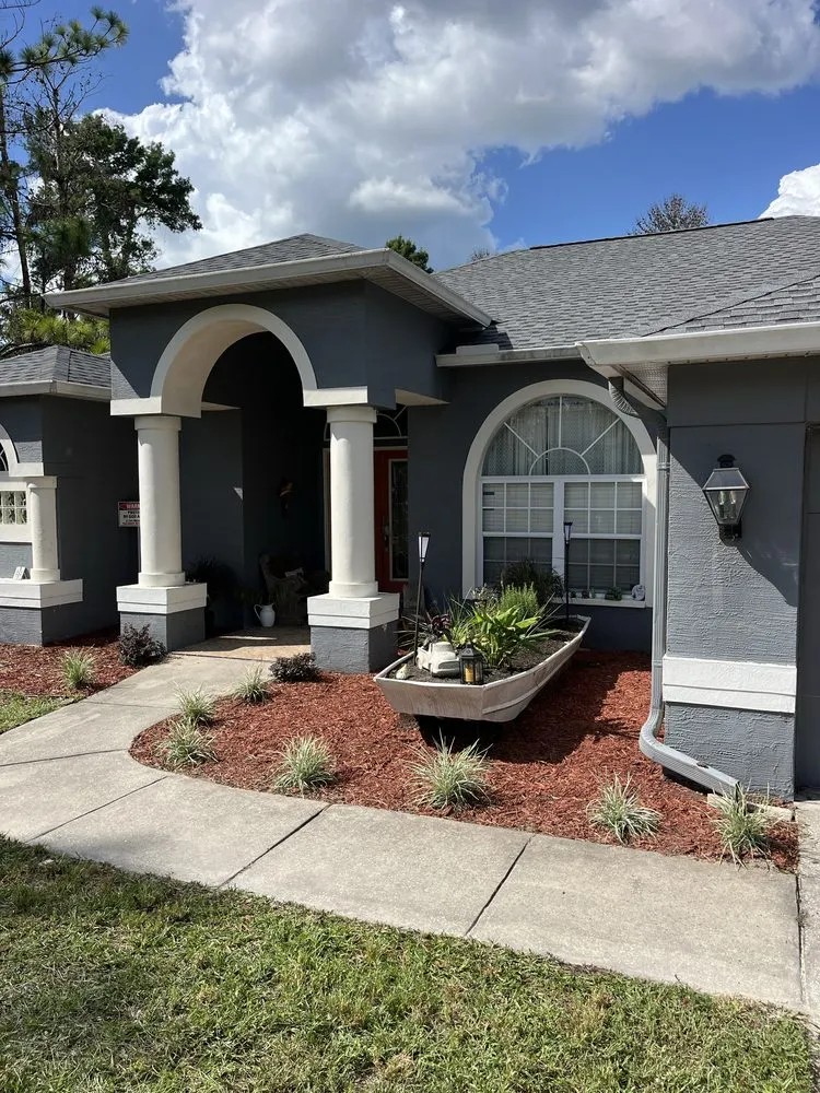 Affordable landscape installation for beautiful yards in Brooksville, FL by Cotto's Elite Lawn Care