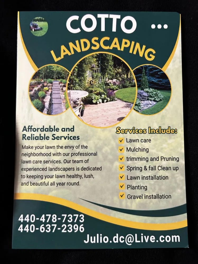 Local residential landscaping for residential properties in Painesville, OH by Cottos Landscaping