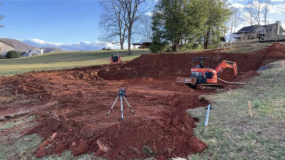 Professional garden landscaping in Blue Ridge, GA by Couch’s Excavation