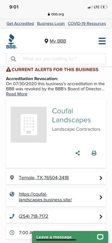 Expert landscaping services in Belton, TX - Coufal Landscapes