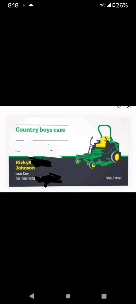 Professional landscape installation for beautiful yards across Vian, OK - Country boy cares