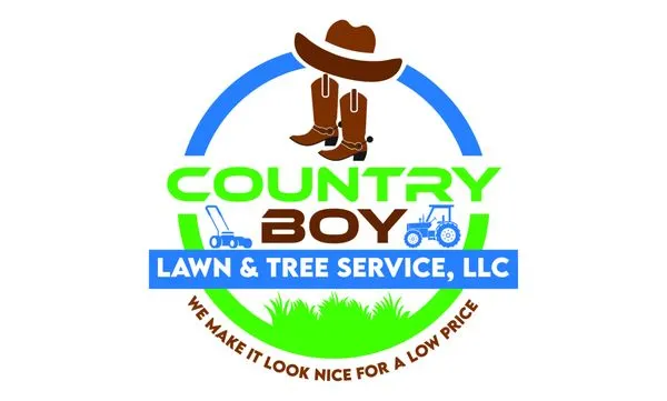 Country Boy Lawn Care And Tree Service Logo