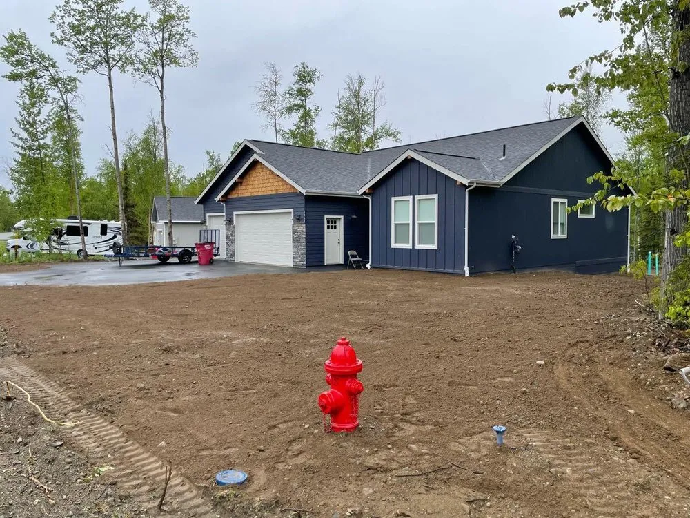 Professional garden landscaping in Wasilla, AK by Country Boy Services