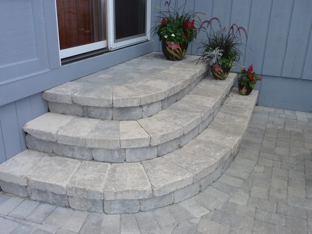 Professional landscape installation in Fox Lake, IL by Country Brick Paving
