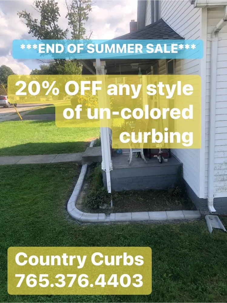 Reliable garden landscaping for beautiful yards across Rockville, IN - Country Curbs