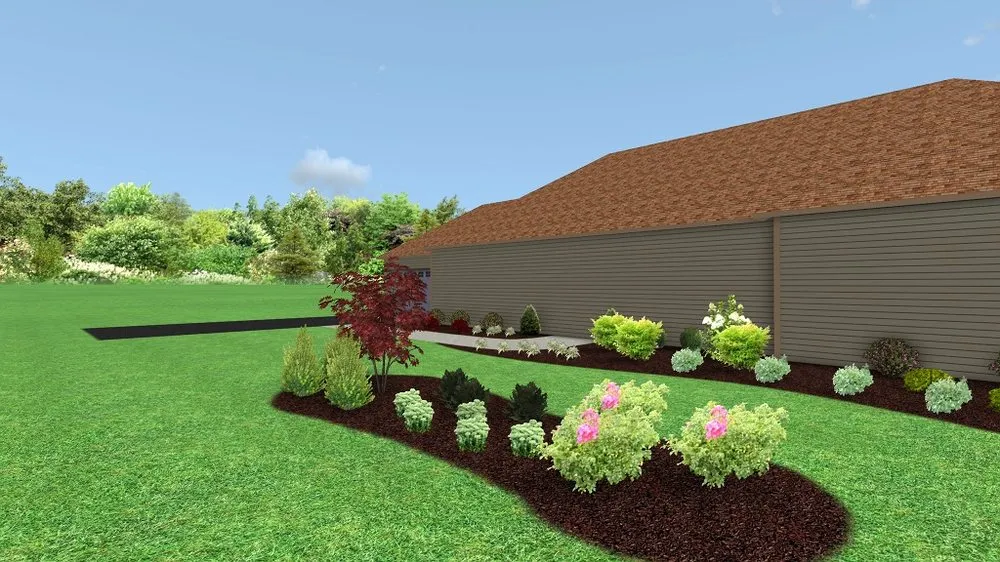 Local outdoor landscaping with custom design across Georgetown, DE - Country Lawn Care