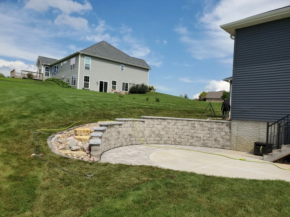 Affordable landscaping services in East Moline, IL by Countryman Hardscape & Landscape
