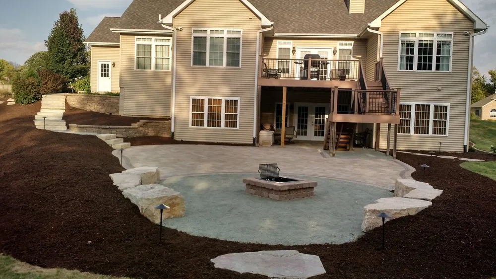 Affordable landscaping services in East Moline, IL by Countryman Hardscape & Landscape